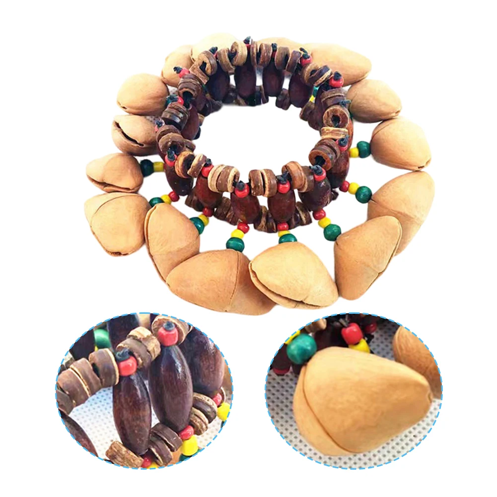 Hand Ankle Drum Band Dia Is About 48 78mm 1.9 3.07 Inches Shell Rattle Instrument Traditional Percussion African Origin