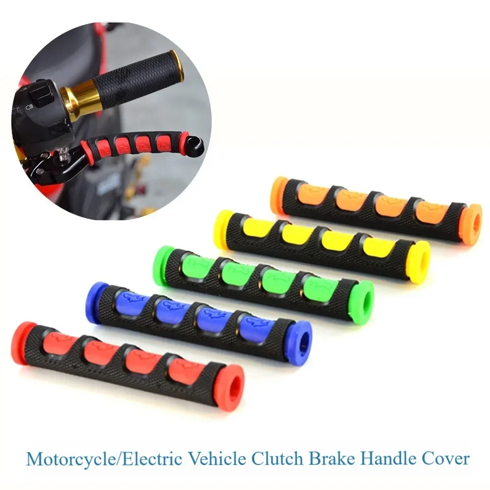 Universal Motorcycle Handlebar Brake Handle Soft Sleeve Anti-Slip Cover Bike Protective Clutch Lever Equipments Accessories