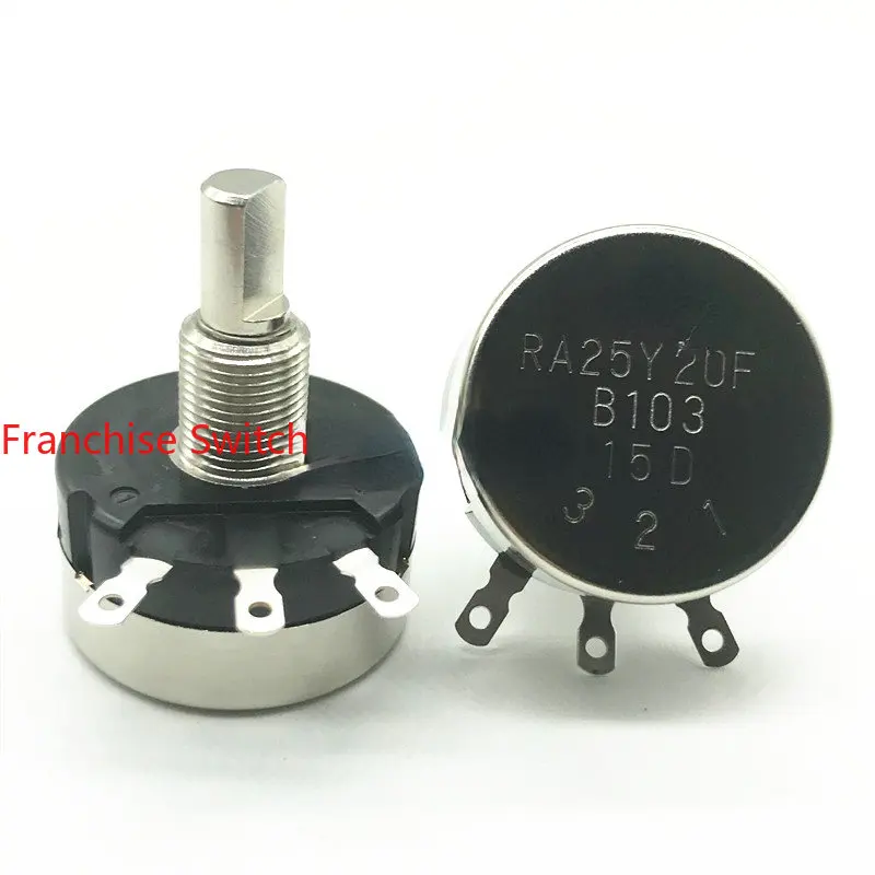 

Single Winding Of Potentiometer RA25Y20FB103 B10K Half Shaft