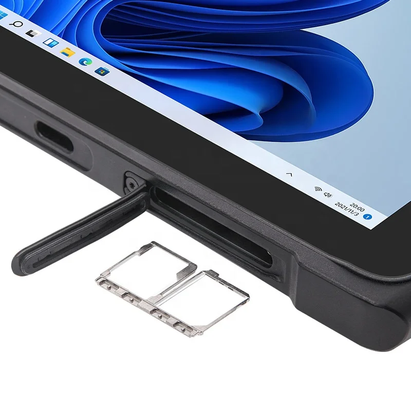 W1019 10,1 Polegadas Ultra Fino 2D Barcode Scanner Robusto Tablet Windows 11 Pro Com 8GB RAM 128GB ROM