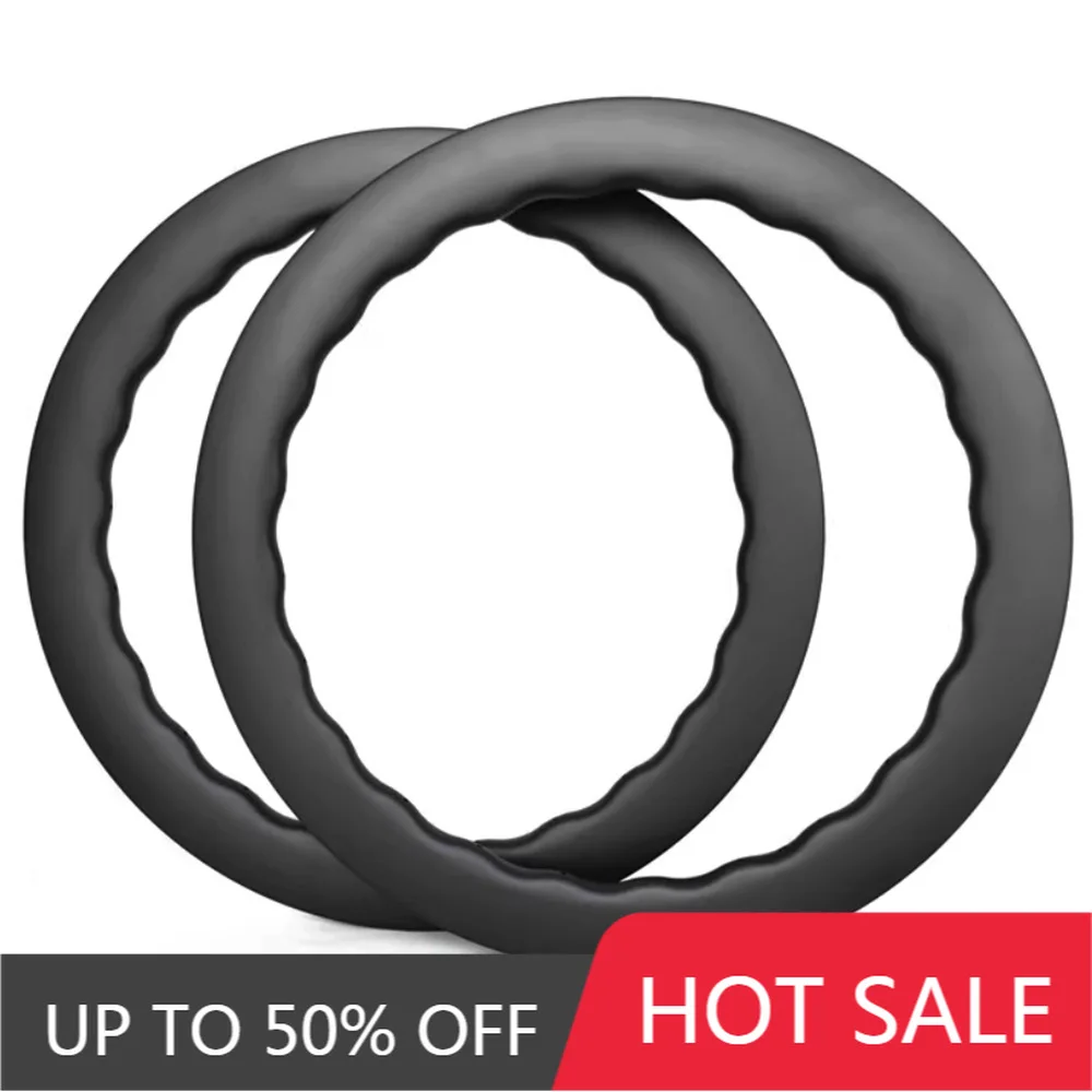 

STLF Prince Shield 700c Carbon Fiber Bicycle Wheel Set with Road Disc Brake Wave Wheel for BMX