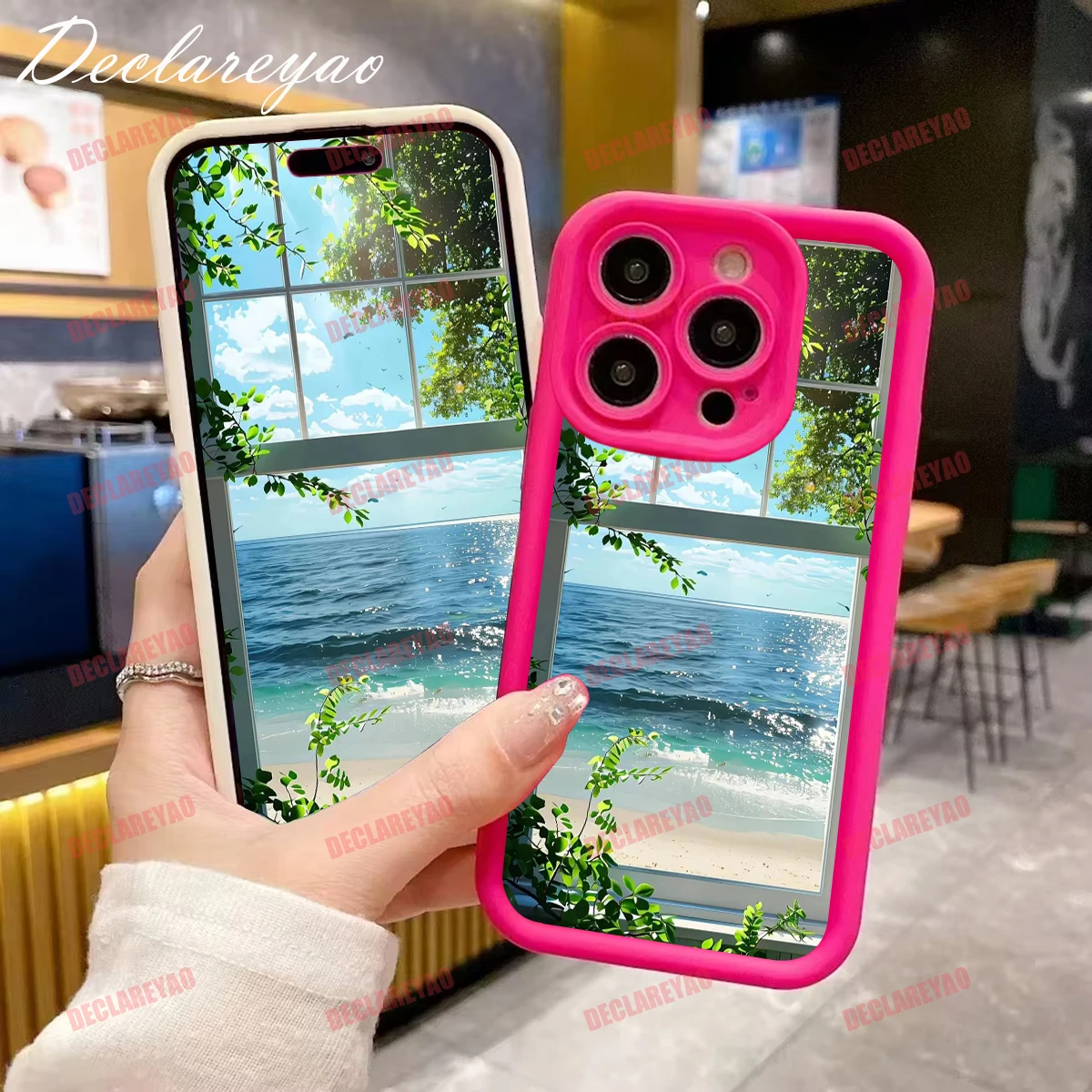 DECLAREYAO ماتي بولي يوريثان لينة خفيفة سليم حالات ل Redmi زائد K A2 11T K50 A3 الألعاب 14R A1 K60 13 توربو K40 يغطي حافظة للصدمات #4