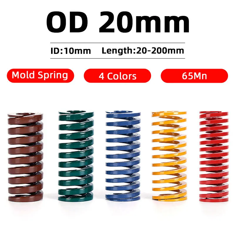 1PCS Spiral Stamping Spring Coil Compression Spring for Car Trunk Tailgate Strut Support Rod Shock Absorber Hydraulic Tools