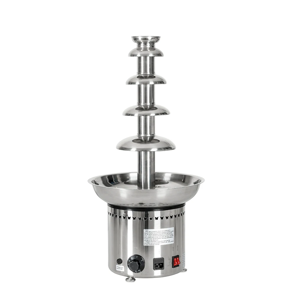 Commercial Making Chocolate Stainless Steel Waterfall Chocolate Pro Fountain Machines For Party Restaurant Activity