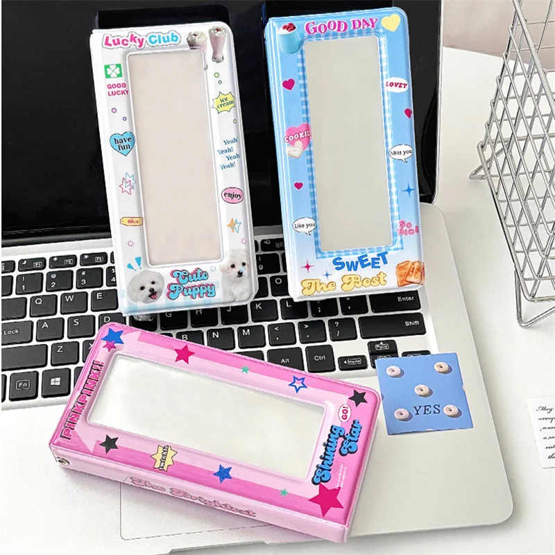 KPOP Cute Storage Album Card Holder Life Four Cuts Album Photo Idol Photo Card Packaging Supplies Postcard Collector Card