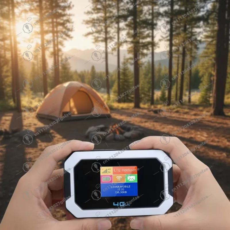 

Портативный Wi-Fi роутер 4G LTE с аккумулятором 3000 мАч, разблокированный, с портом для SIM-карты и поддержкой Wi-Fi 6