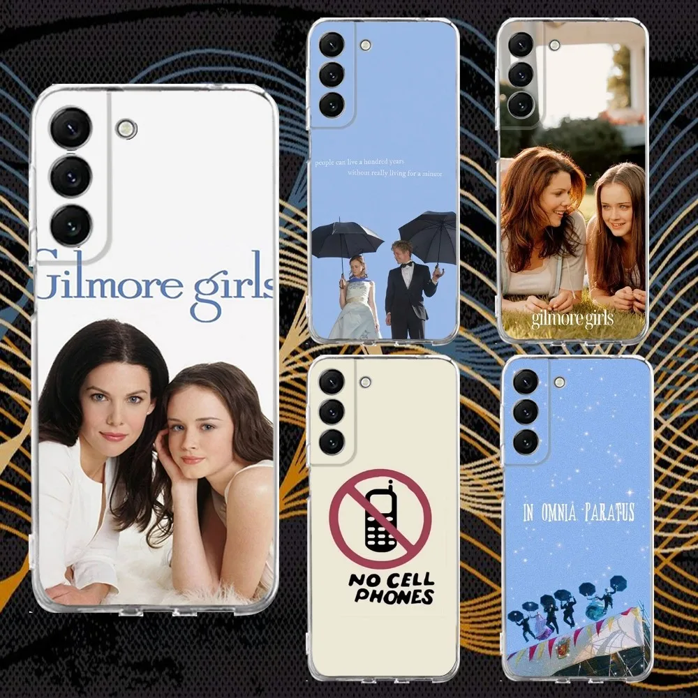 

TV Gilmore Girls Phone Case Silicone For Samsung S30,S23,21,22,20 Ultra,S20 FE lite,S10,9,PIus Note20ultra Cover Clear