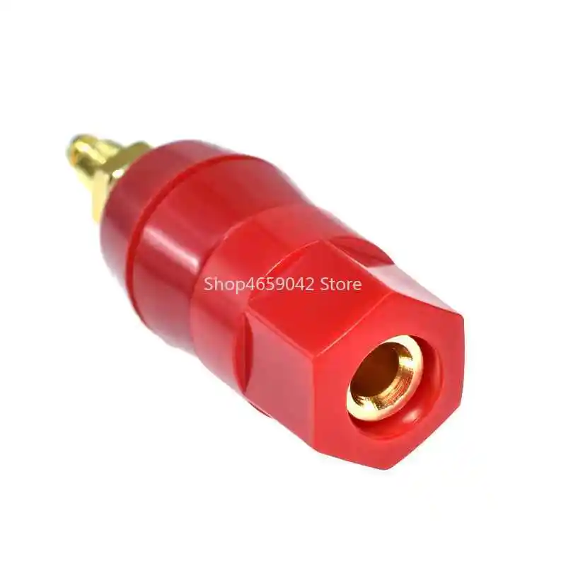 2pcs M5*50 Terminals Wire Binding Post Red Black Connector Amplifier Terminal  Banana Speaker Plug Jack Adapter Socket