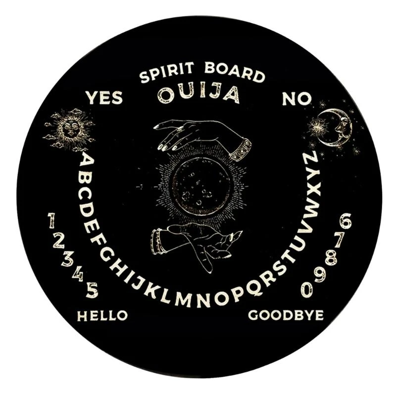 

Divinations Mat Letter Hand Round Altars Card Card Pad для заживления энергии