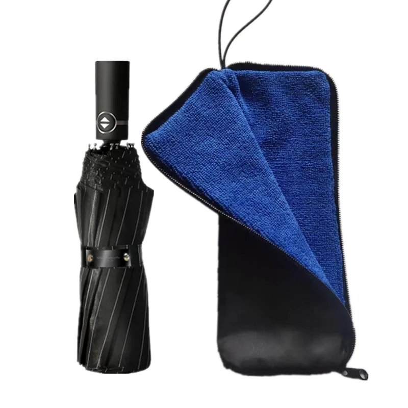 Sac de Rangement pour Parapluie, Absorbant l'Eau, Étanche en Microcarence, Juste Portable pour la Maison