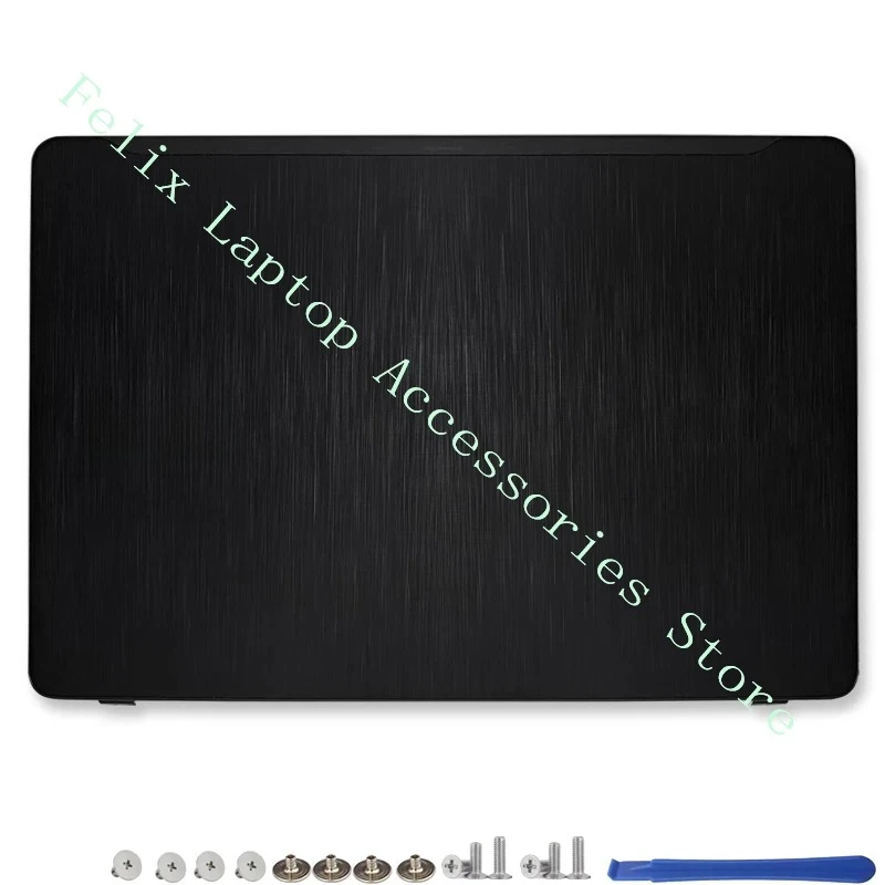 ل F5-573G F5-573 كمبيوتر محمول جديد LCD الغطاء الخلفي الحافة الأمامية مفصلات الشاشة الغطاء الخلفي الإطار الحافة الإسكان البلاستيك
