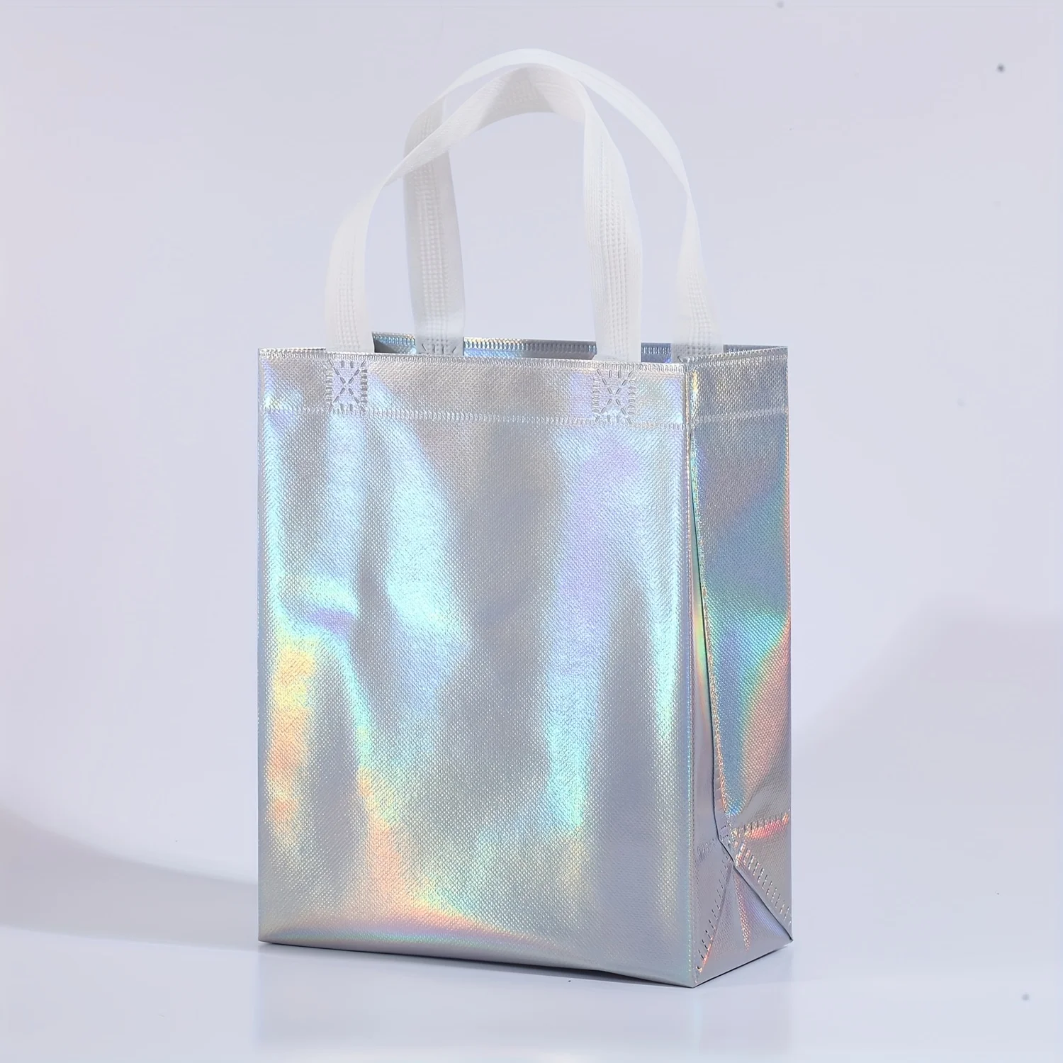 20PCS gorgeous rainbow color gift bags, reusable, eco-friendly party gift bags, birthdays, weddings beautiful gift bags