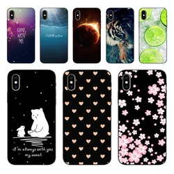 Case For iPhone X XS XR 10 Cases Soft Silicon TPU Cover For iPhone XS Max Coque Etui Bumper Phone Back Cover Full 360 Protective