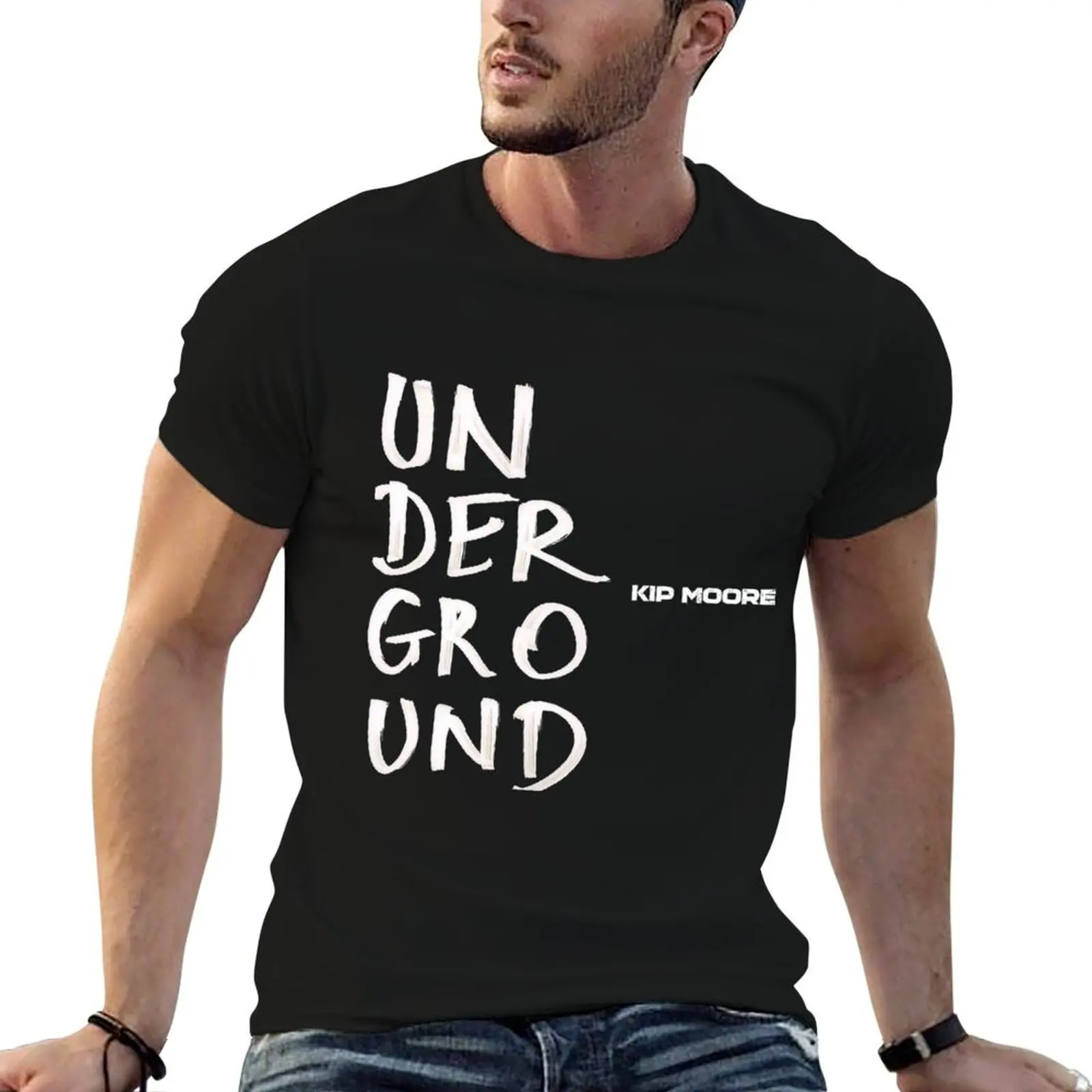 

kentang kip moore underground 2019 T-Shirt cotton tshirt 100% funny t shirts man T-Shirt