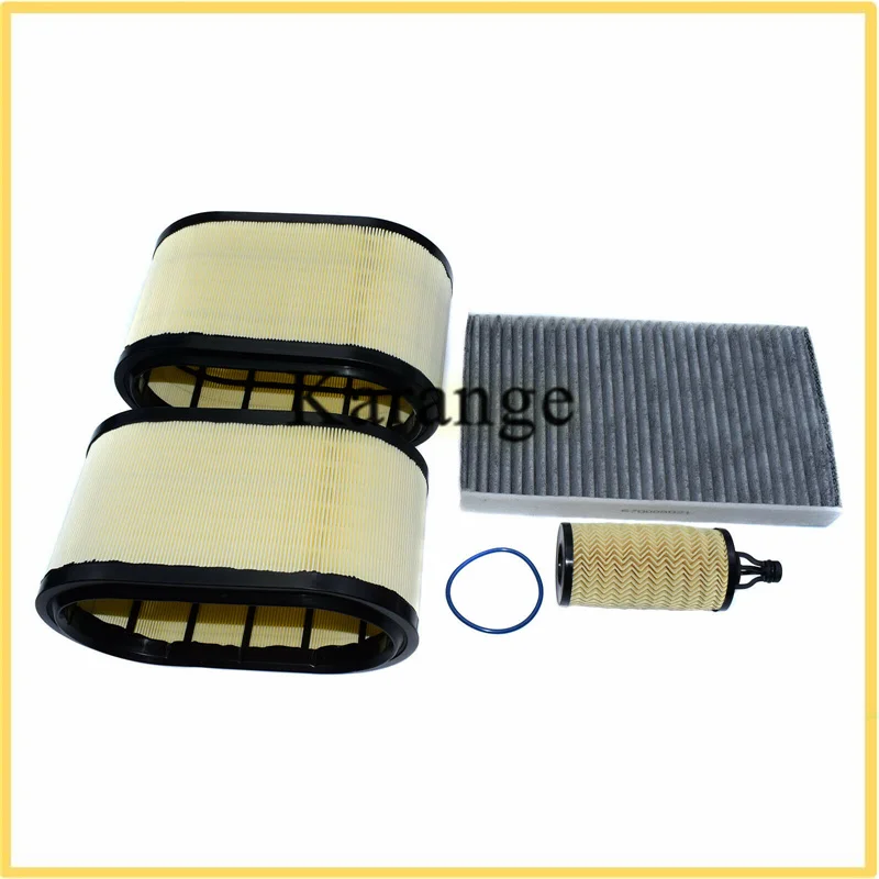 670001545 Oil Filter Cartridge Insert & Engine & Cabin Air Filter For Maserati Ghibli Quattroporte Levante 3.0L 2014-2019