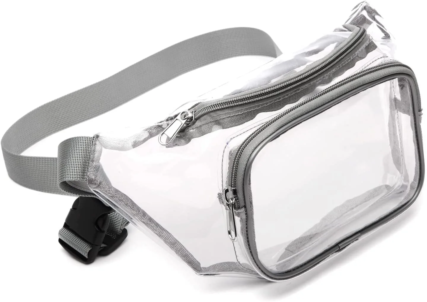 Clear PVC Waterproof Waist Fanny Pack Women Men Belt Bag Hip Bum Bag Transparent Portable Outdoor Chest Pouch 7 Colors