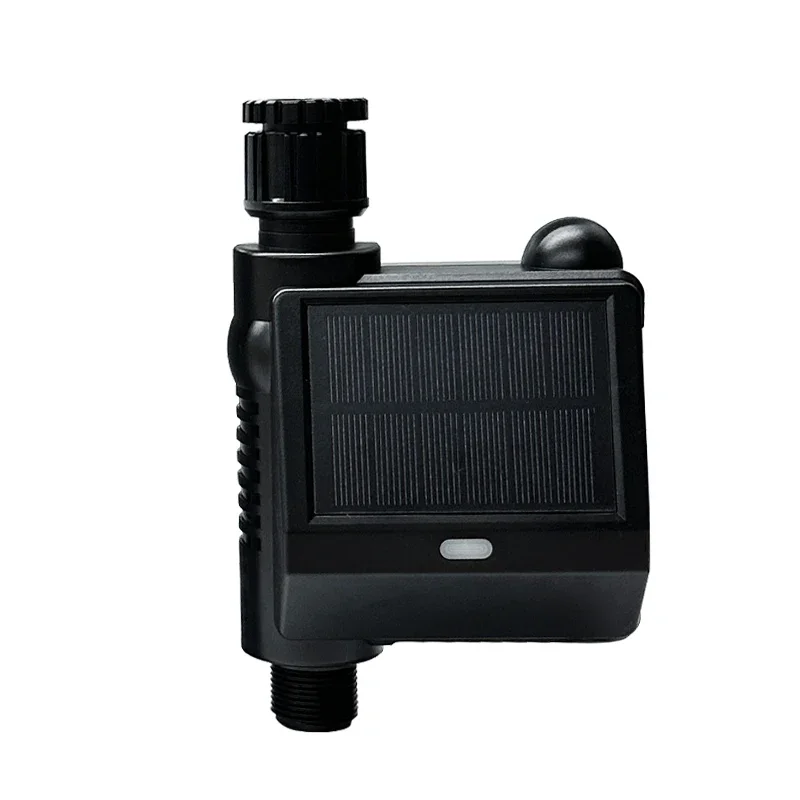 Solar garden water timer Zigbee Drip irrigation water valve with humidity and temperature soil sensor