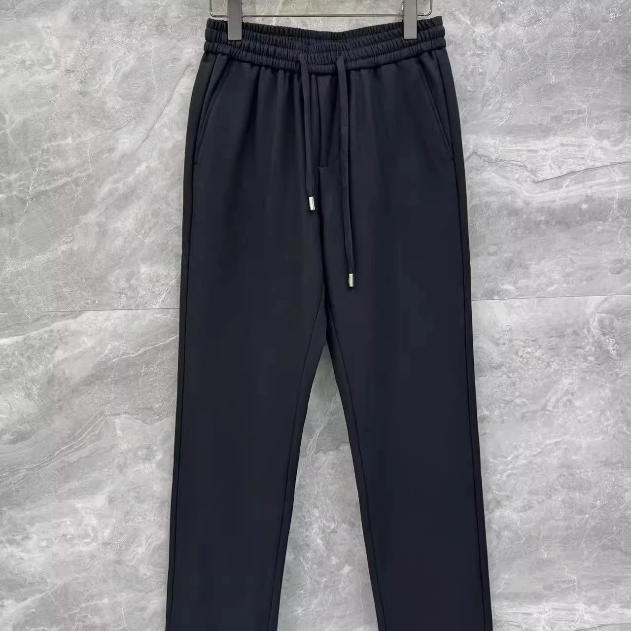 

BC итальянские осенне-зимние новые модные повседневные брюки в стиле старых денег, мужские повседневные однотонные прямые брюки в деловом стиле