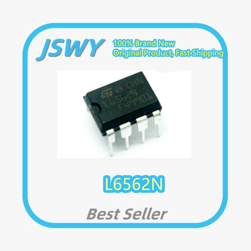 (10/50) L6562 L6562N DIP-8 Through-hole LCD Power Board Commonly Used Chip, Brand New Imported Original
