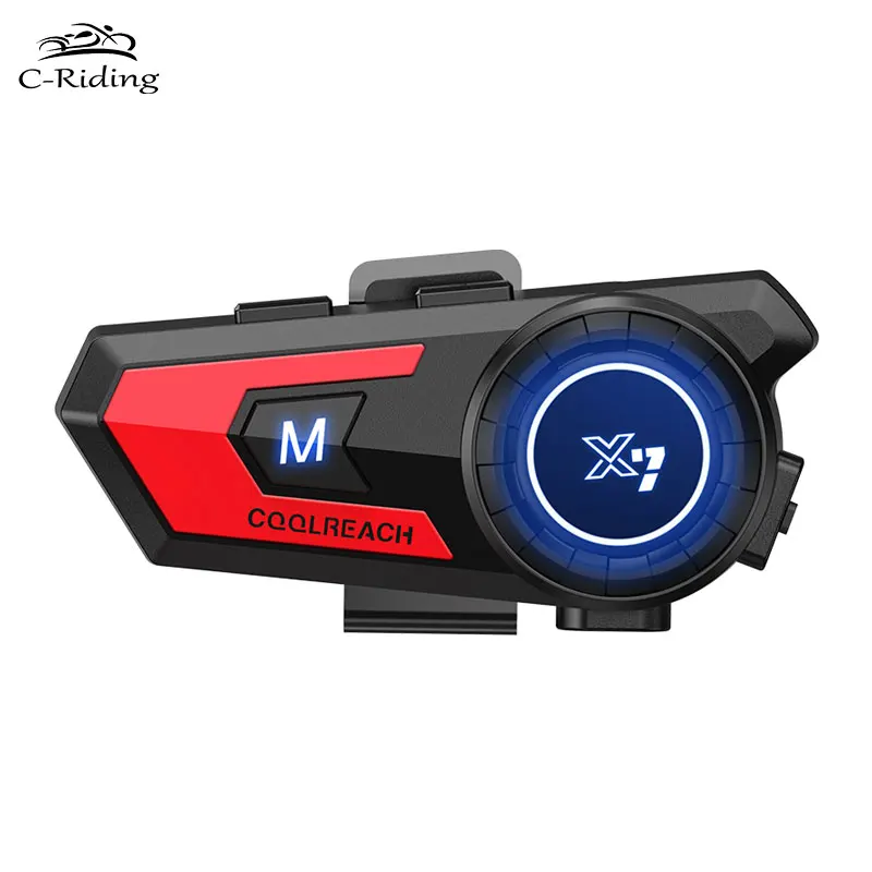 

Motorcycle Bluetooth built-in helmet headphones Motorcycle Intercom Helmet Headsets Wireless Communication Interphone