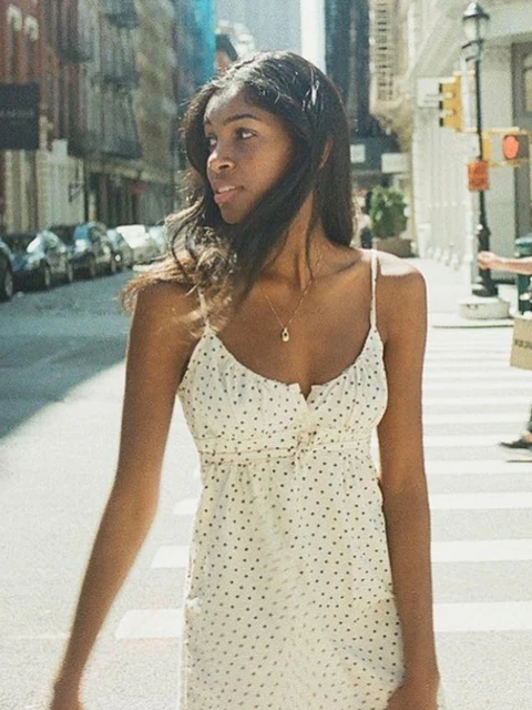 Casual cotton dresses for women store