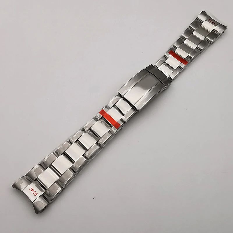 20mm 904L Steel Bracelet Watch Band Strap Fits Rolex Datejust 126234 126200 36mm