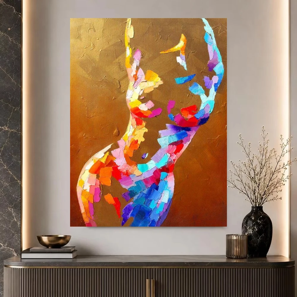 Abstract Sexy Woman Figure Jigsaw Puzzle 500/1000/1200/2000PCS Wall Decor for Living Room Bedroom Gift No Frame
