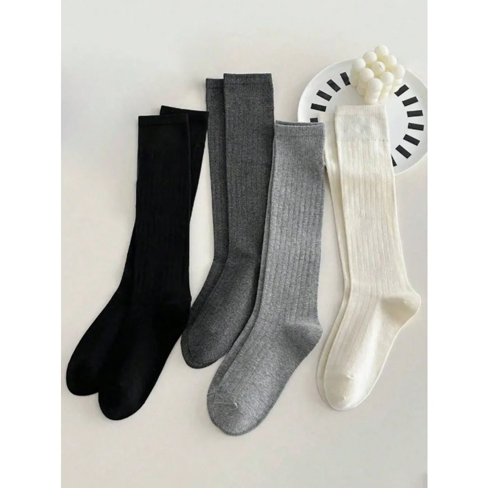 Women's Vintage Knit Leg Warmers, Elastic Long Boot Socks, Soft Thickened Winter Leggings, Retro Snowflake Pattern Leg Covers