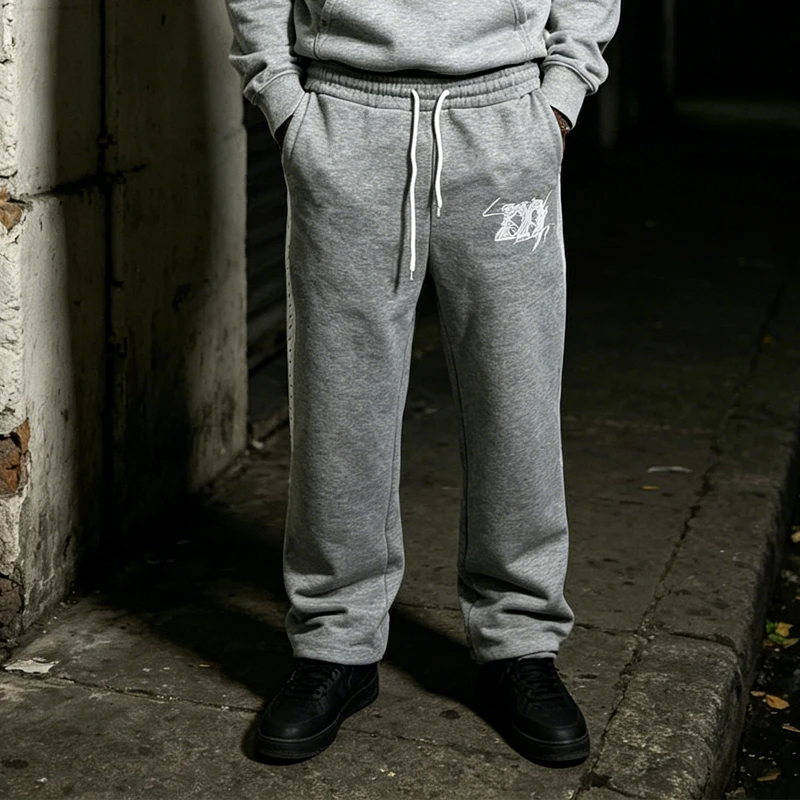 

Unisex Y2K Flare Sweatpants Rhinestone Color Block Drawstring Casual Fleece Jogger Pants Streetwear Men's Clothing