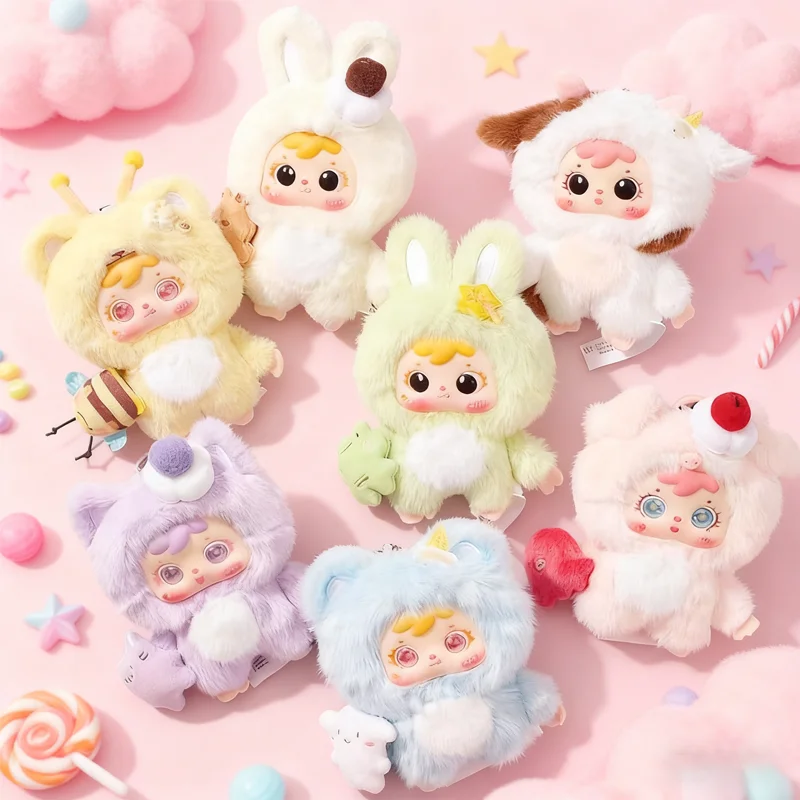 

Samuel Hug, мороженое, слепой крем, милая серия для домашних животных, плюшевая глухая коробка, виниловая плюшевая кукла, коллекционная модная сумка для игрушек, брелок с подвеской, подарок