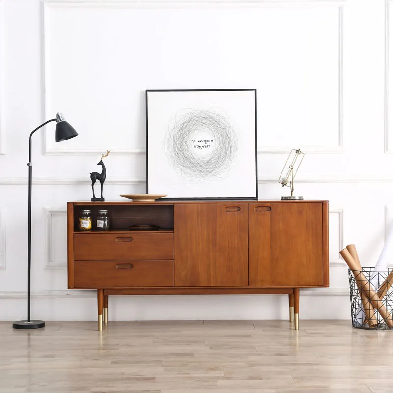 

Simple light luxury edge cabinet boxwood original cabinet living room dining room furniture wine cabinet