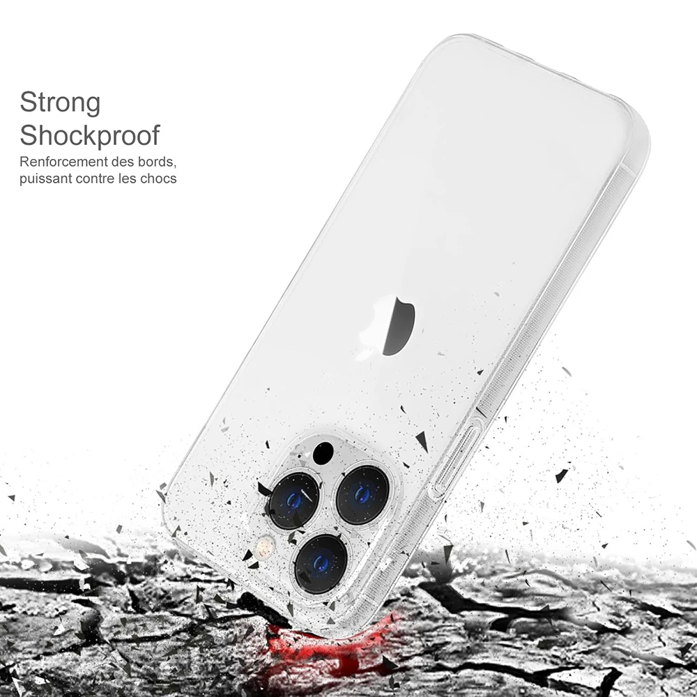 Ultra Thin Silicone Soft Case For iPhone 15 Pro Max Clear Transparent Back Cover For Apple iPhone15 iPhone 15 Promax 15Pro Shell