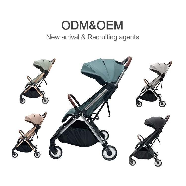 Hot Selling Auto-Folding Pram Travel Coches Para Bebes Foldable Baby Stroller Baby Car Seat and Stroller Set Baby Pushchair