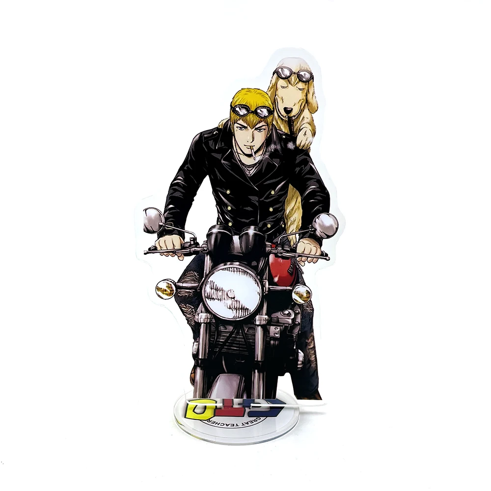 GTO Great Teacher Onizuka Eikichi dog acrylic standee figurines desk decoration cake topper