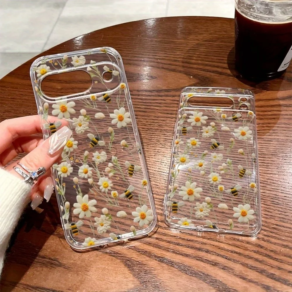 Cute Honeybee Flower Pattern S - Phone Cases Silicone review and price