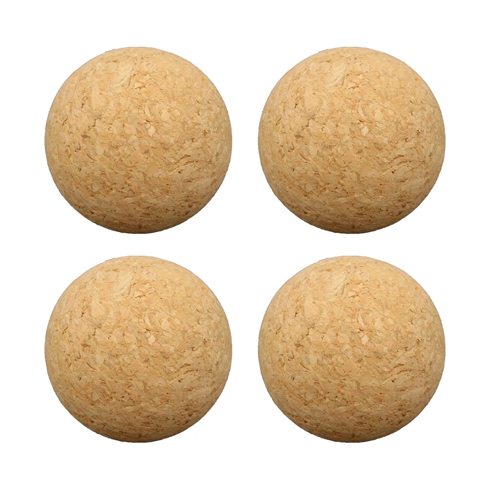 

4pcs 36mm Wooden Soccer Balls Kids Sports Toys Indoor Football Table Foosball Ball Mini Table Soccer