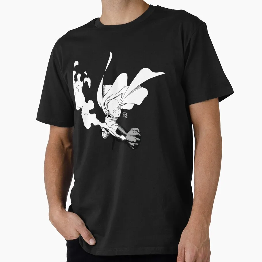 Saitama Superhero  Anime Gift T-shirt 1207 One Punch Man Manga Print Graphic Clothes All Size Tops S-6XL