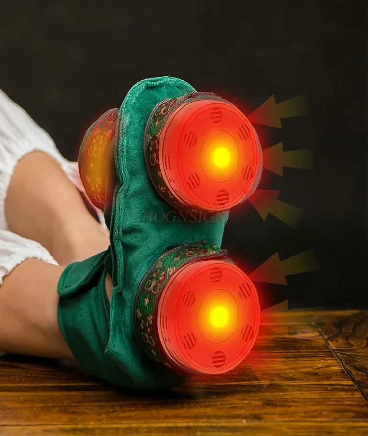 Moxibustion box foot moxibustion portable moxibustion smokeless fumigation mugwort wormwood column foot Yongquan point