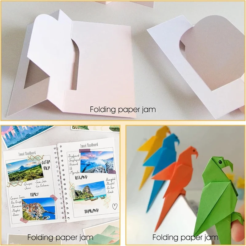 Paper Folding Tools Plastic Bone Folder Paper Creaser For Making Paper Crafts Quilting Leathercraft