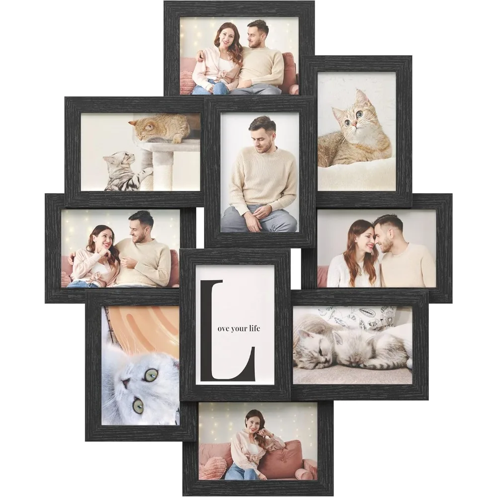 

Collage Frame, Photo Frame Collage, Photo Collage Frame for Galleries, Multi Family Photo Frame Set Picture Frames & Albums