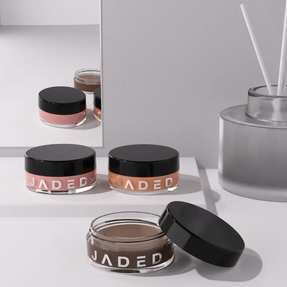 Fard à paupières crème mate violet fumé, hydratant, purée de pommes de terre, crème lisse et monochrome, correcteur pour les yeux pour femmes