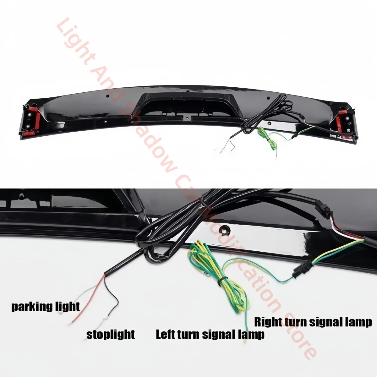 For Honda Civic 10th generation hatchback Full-width taillights Special use Modding LED Brake light Turn signal Anti-tailgating