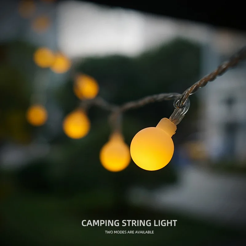 

Outdoor Camping LED Small String Light, Tent Light, Waterproof, Atmosphere Light, Camping Light String, Party Decoration Light