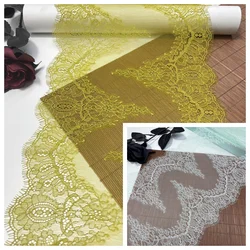 Chantilly Lace Trim Nude Color Eyelash Lace Fabrics DIY Sewing Crafts Vintage French Lace For Clothing Needle Work