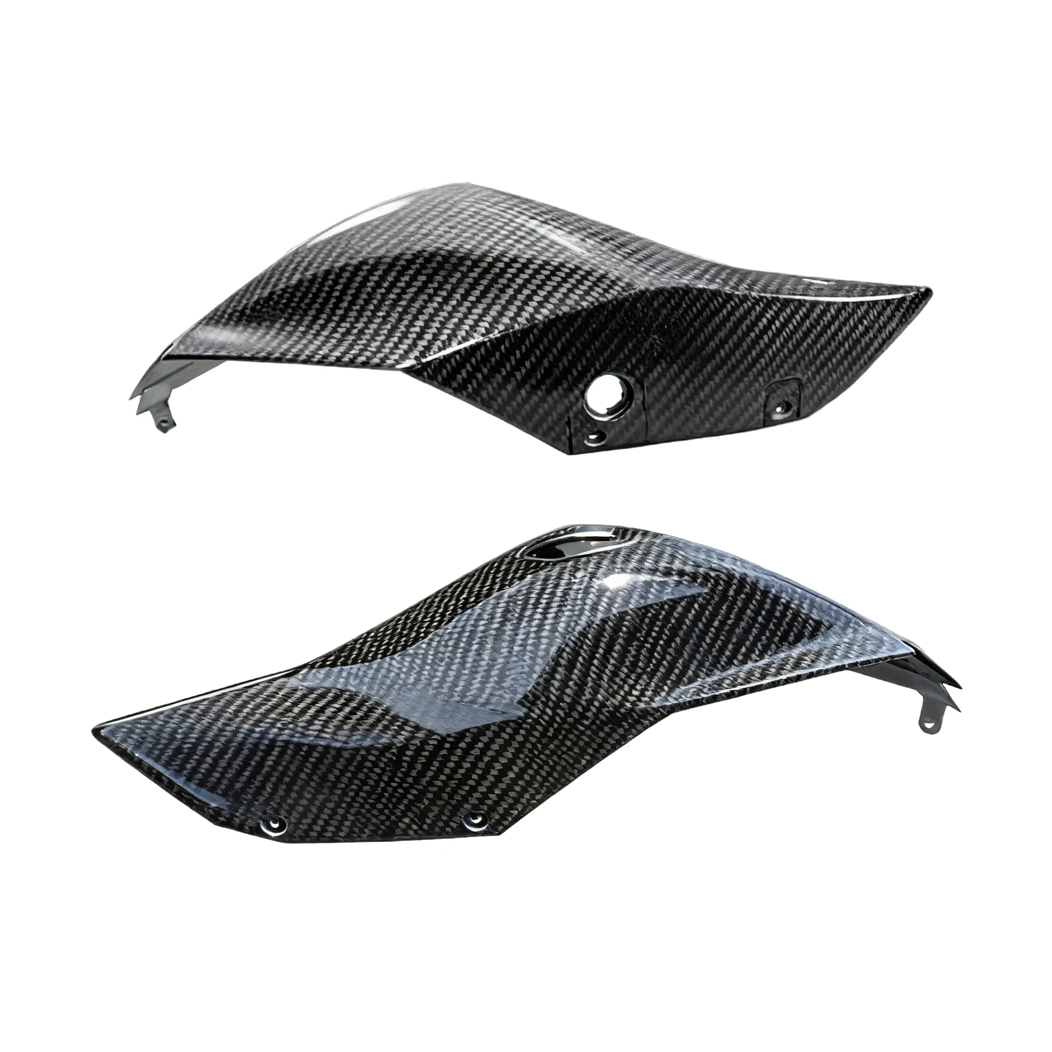 ABS Plastic Carbon Fiber Color Motorcycle Fairing Panel Cowling for DUCATI 899 1199 PANIGALE Front Nose Head Headlight Cover