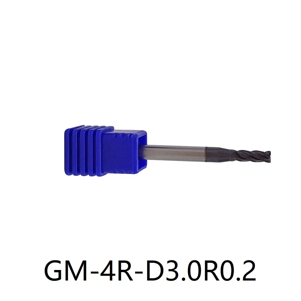 ZCC GM-4R-D3.0R0.5 GM-4R-D3.0R0.2 GM series Solid carbide milling Torus mill Semi-finishing