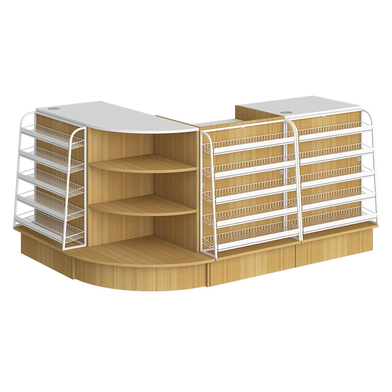 

Supermarket convenience store checkout page bar table, mother and baby stationery pharmacy, store small corner cabinet