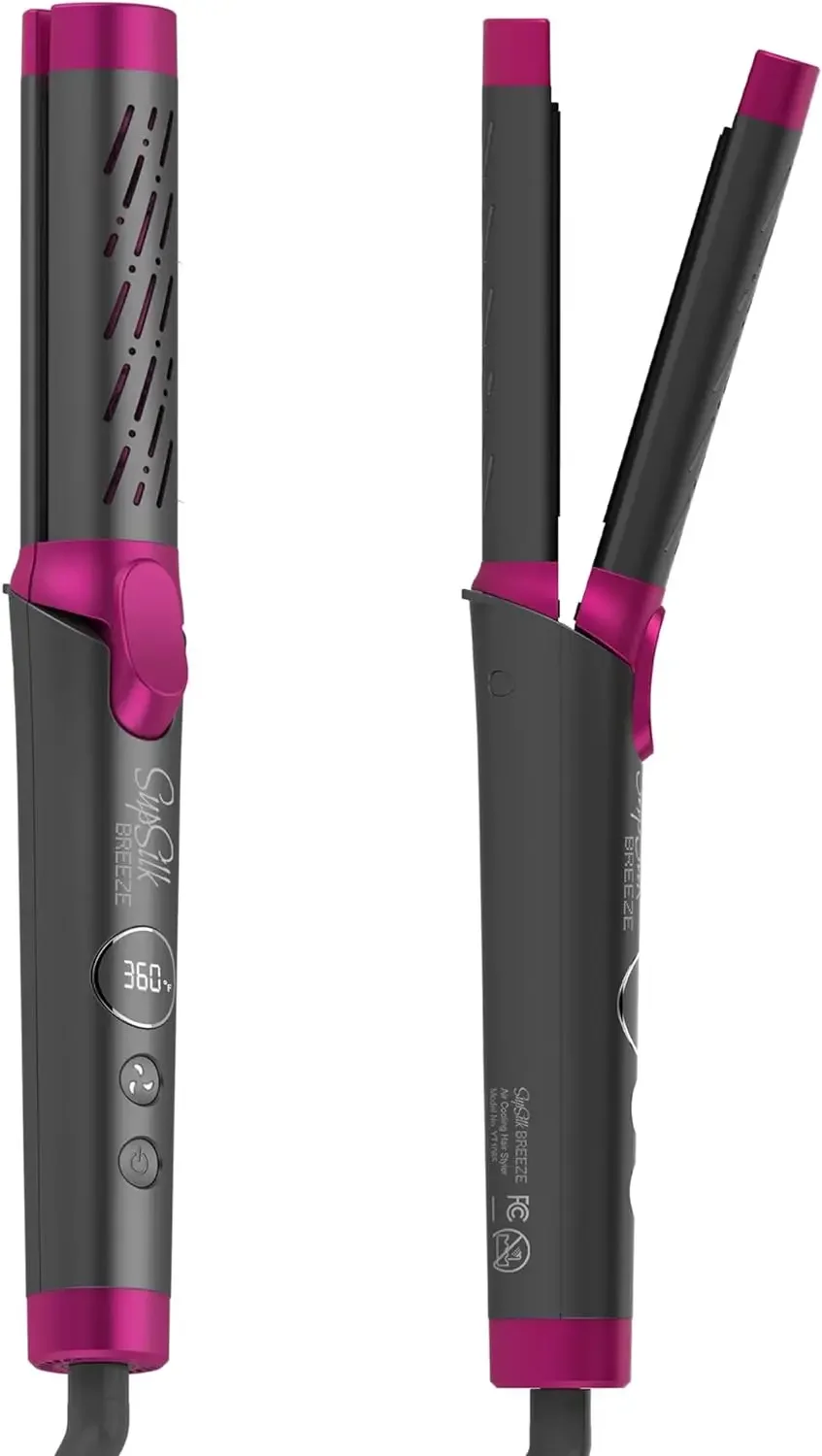 

Gentle Breeze Airflow Hair Styler: 2-in-1 Hair Straightener and Curler for Effortless Styling, Create Long-Lasting Bouncy Curls,