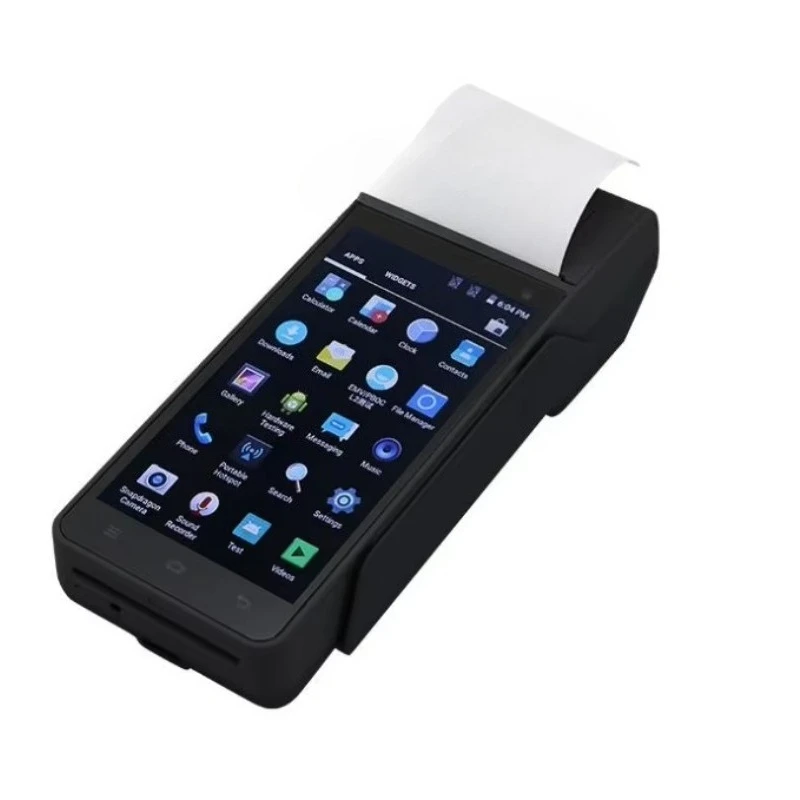 Support 4G SIM Handheld Android Cash Register Intelligent Pos Machine