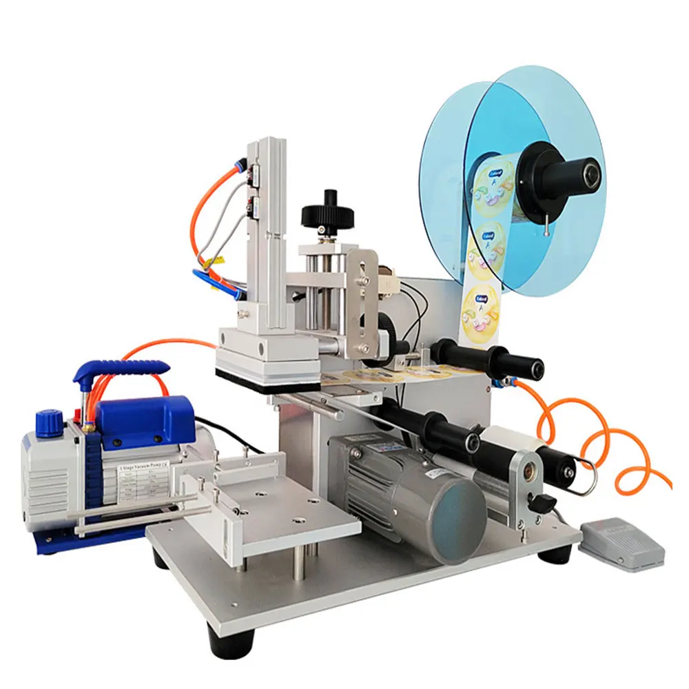 

Good Price Flat Square Bottles Automatic Self-adhesive Labeling Machine